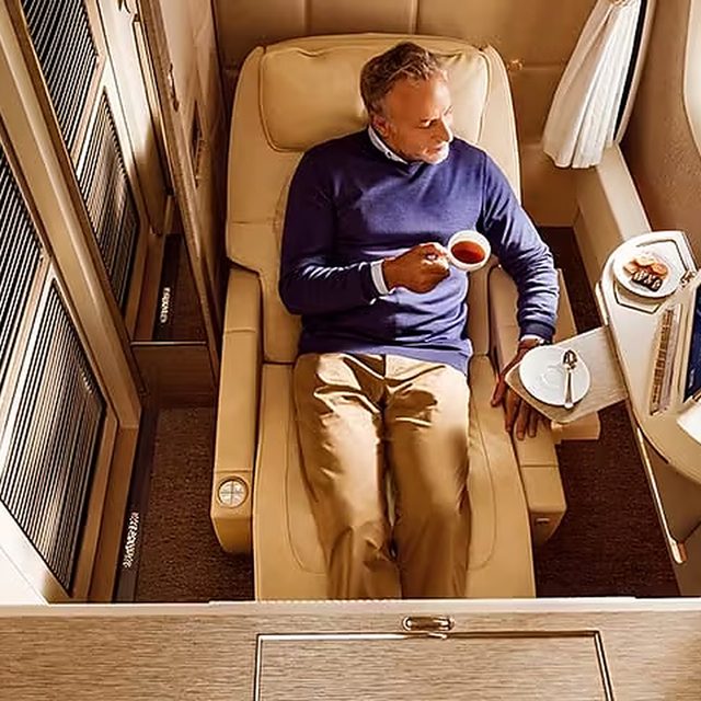 First Class Suite mit Gast